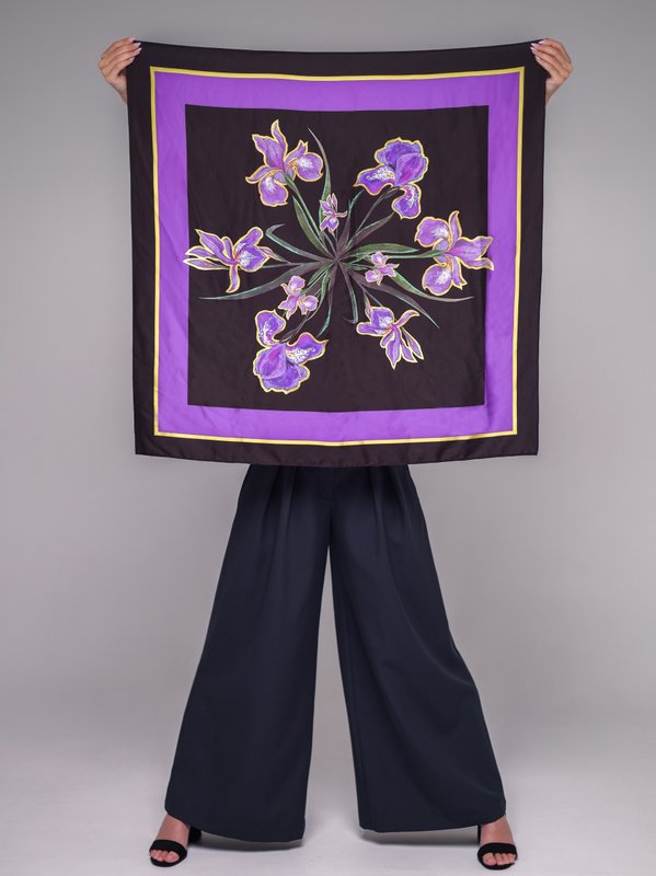 Платок «Ирисы» - 2