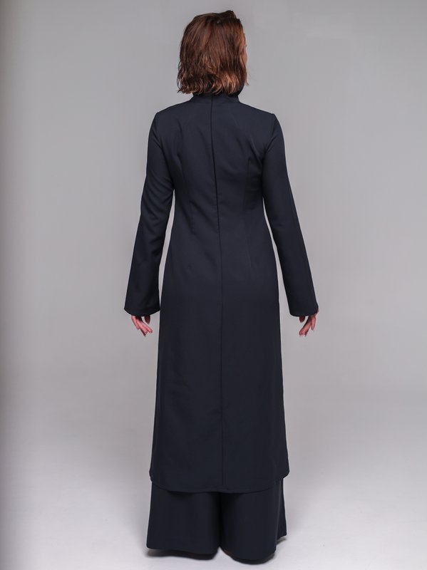 Туника миди с разрезом - 2