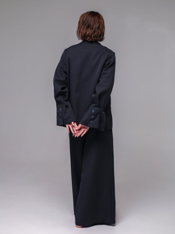 Жакет с объемными рукавами - 2